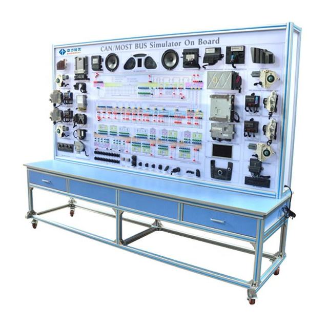 Automotive Didactic Equipment Common Rail System Simulator Automotive Electrical Training Board