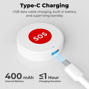 Tuya thông minh Wifi hoảng loạn nút người già SOS báo động chuông cảnh báo nút y tế hệ thống cảnh báo nút khẩn cấp - Product Image 2