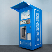 Distributeur d'eau purifiée et minérale combiné avec fonction QR Code, jetons, pièces, carte de crédit, SDK, pour centres commerciaux, UV