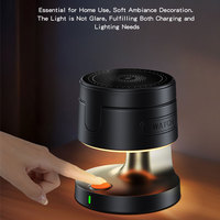 Cargador Inalámbrico Magnético 4 en 1, Banco de Energía Portátil LED, Carga Rápida de 15W, Base de Carga Plegable de Viaje, Micrófono para iPhone y Reloj