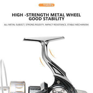 35kgドラッグ8000-14000 17 1BB 4.9:1ロングショットコイソルトウォーターメタルスピニングフィッシングリール - Product Image 4