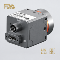 MV-CT120G-9GM01-MAX Kamera Area Scan Mono C-Mount 12MP GigE Tahan Air IP67 dengan Kontrol Lensa & Lampu untuk Inspeksi AOI