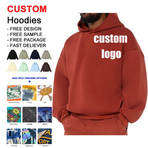 <span class=keywords><strong>Sudaderas</strong></span> con Capucha Personalizadas con Logotipo, de Forro Polar Grueso de 500 g/m², para <span class=keywords><strong>Hombre</strong></span>, Estilo Urbano, con Bordado, para Invierno - Product Image 1