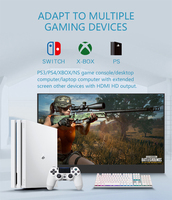 Moniteur de jeu portable 13,3 16,1 17,3 pouces 2K/4K 144 Hz Full HD 1080P pour ordinateur portable, PC, téléphone, Switch, PS4, XBOX