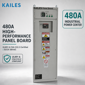 Centro de Distribución de Control de Motor KAILES Serie KLS-PNL 480A 415V NEMA 1 35kAIC para 891 para 50/60Hz con Panel de Cobre Estañado - Product Image 1