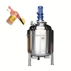 Tanque Mezclador de Acero Inoxidable a <span class=keywords><strong>Precio</strong></span> de Fábrica, Tanque de Mezcla con Agitador y Calentador para Químicos Líquidos y Alimentos - Product Image 2