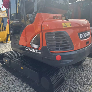 Doosan Dx60 Excavator Second Hand Korean Brand Used 6t Excavator in Stock Performance Tested Good - Product Image 3