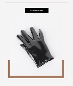 <span class=keywords><strong>Gants</strong></span> électriques SM avec anneau vibrant pour les doigts et attaches pour le sexe vaginal/anal, jouet sexuel pour femmes - Product Image 2