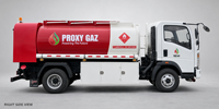 Camion-citerne à carburant H0W0 4X2 4X4 3000L 5000L 8000L personnalisable / Camion-citerne à essence / Camion-citerne à huile avec distributeur de carburant à vendre