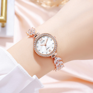 Affordable Luxury Starry Sky Fish Tail Women's <b>Watch</b> Mother of <b>Pearl</b> Dial Full Diamond Women's <b>Watch</b> - Product Image 3