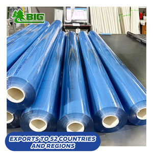 Lembaran <span class=keywords><strong>PVC</strong></span> Biru Transparan Boligao 0.7mm Super Jernih Fleksibel Anti-Minyak Gulungan <span class=keywords><strong>Film</strong></span> <span class=keywords><strong>PVC</strong></span> Plastik Kaca Lunak untuk Taplak Meja - Product Image 6