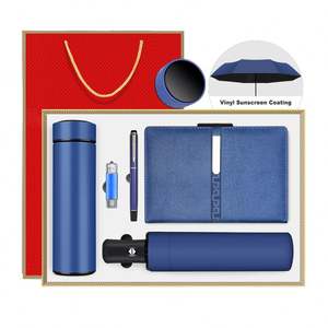 ชุดของขวัญ7ใน1ชุดพร้อมโน้ตบุ๊คขวดน้ำร่มอัตโนมัติยูเอสบีไดรฟ์ปากกาของขวัญแต่งงานพร้อมพาวเวอร์แบงค์และลำโพง BT - Product Image 5