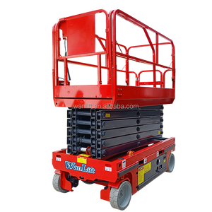 Yeni elektrikli katlanabilir iskele kaldırma platformu elektrikli 6 metre kaldırma platformu tekerlekli sandalye platformlu asansör - Product Image 2