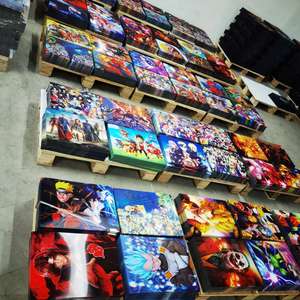 Affiches lenticulaires 3D en gros à faible MOQ, en vrac, à prix abordable, avec des images de stars du cinéma, de sportifs et d'anime japonais en mouvement - Product Image 4