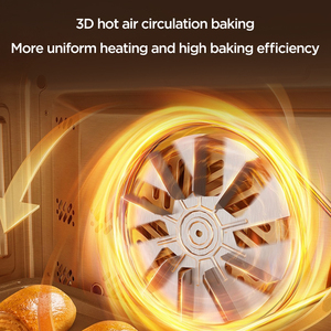 Nhỏ gọn công suất lớn thương mại Lò nướng đối lưu cho <span class=keywords><strong>Baking</strong></span> & lên men điện thiết bị làm bánh - Product Image 4