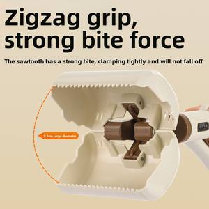 <span class=keywords><strong>Pelle</strong></span> à déjections canines portable à long manche facile à utiliser avec distributeur de sacs à déjections intégré - Product Image 3