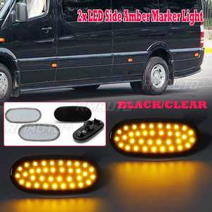 Luces Laterales LED de 36 LED, Lámpara Repetidora Lateral, Luz de Señal de Giro de 12V, Lámpara de Panel para Volkswagen Crafter 2006, para Benz Sprinter W906 - Product Image 1