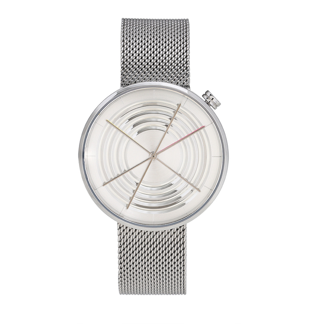 Fashion Minimalist Waterproof Quartz Watch for Men Custom Logo Stainless Steel