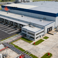Entrepôt préfabriqué de structure métallique d'usine en acier standard CE Entrepôt préfabriqué de construction en métal