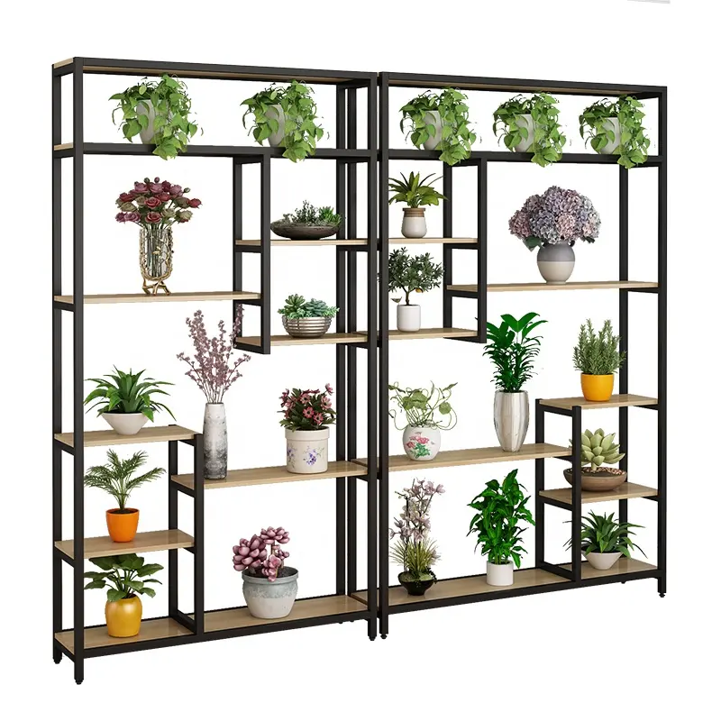 Moderner Florist Blumentopf Display Rack Schmiedeeisen Blumen ständer