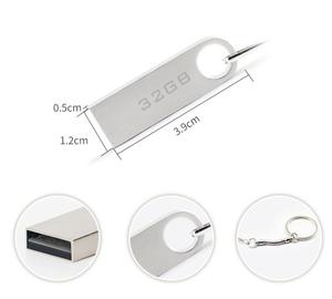 Clé USB personnalisable en gros, personnalisation gratuite, logo personnalisé, clé USB en métal durable, cadeaux publicitaires, clé USB - Product Image 2