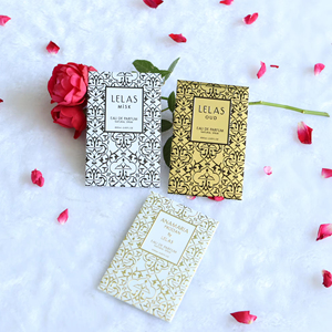 Nhà máy tùy chỉnh thiết kế không thấm nước kim loại không thấm nước chai nước hoa nhãn bền và độc quyền sử dụng bao bì nhãn - Product Image 1