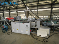 Chaîne de production de granulation et de recyclage de plastique PVC à refroidissement par air à découpe à chaud, avec moteur PLC 37kW 380V