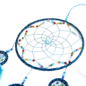 <span class=keywords><strong>Attrape</strong></span>-rêve <span class=keywords><strong>en</strong></span> macramé, <span class=keywords><strong>attrape</strong></span>-rêve, anneaux <span class=keywords><strong>en</strong></span> métal, livraison rapide - Product Image 6