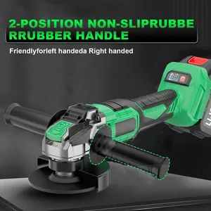 Meuleuse d'angle sans fil industrielle 20V à batterie, moteur brushless 8000 tr/min, avec disque de meulage inclus CA-20GSS Cor - Product Image 2