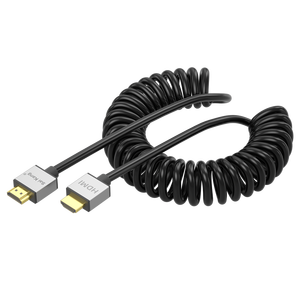 Tốc Độ Cao Linh Hoạt Cuộn Cáp Mùa Xuân HDMI Để HDMI Mùa Xuân Cáp Cho Máy Tính Xách Tay Máy Tính Để Bàn Trò Chơi Console Để TV HDTV Dây - Product Image 1