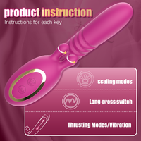 Vibrateur Lapin à Poussée OEM ODM Prix Usine pour Femmes, Stimulateur Point G, Vente en Gros, Personnalisation, Double Moteur, Jouet Sexuel Adulte