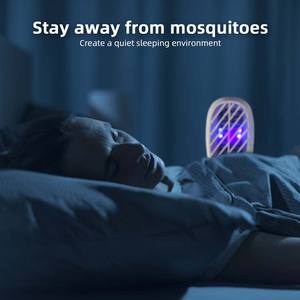 Tueur électronique de <span class=keywords><strong>moustique</strong></span> et de mouche d'intérieur de LED UV contrôle <span class=keywords><strong>efficace</strong></span> d'insecte et répulsif animal pour l'usage à la maison - Product Image 3