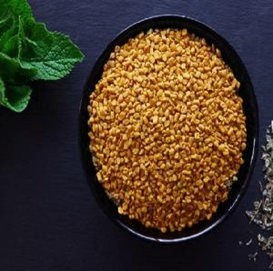 Poudre de fenugrec (Methi) finement moulue, poudre d'herbes pour les soins capillaires, les soins de la peau et usages multiples, ingrédient purifié et transformé - Product Image 2