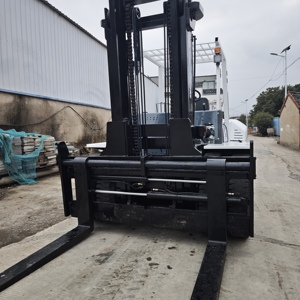 Original TCM FD100 Used 10 Ton Diesel <b>Forklift</b> with Isuzu 6BG1T Engine - Product Image 6