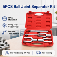 Kit d'outils universels de séparation de bras de suspension et de fourches de direction pour réparation automobile - Prix direct usine, Ensemble maître 5 pièces