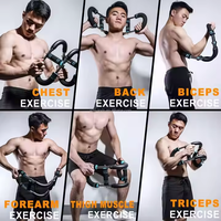 Todo U-Shape Home Fitness Equipment Machine de force des bras Amélioration de la barre du haut du corps Twister Trainer pour les muscles