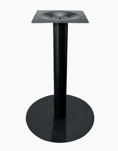 Base Redonda para Mesa de Baño de Cuero Ecológico Estilo Art Deco USA Mairun con Patas y Soporte para Pies - Product Image 1