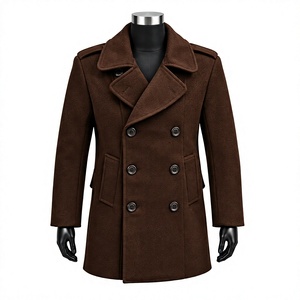 Abrigo de invierno profesional para hombre, de seguridad premium, largo, táctico, uniforme de trabajo, relleno de lana, fabricación válida según ISO, personalizable - Product Image 1