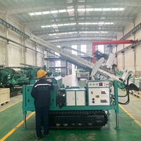 Oruga hidráulica multifuncional, máquina de perforación de núcleo de minería, muestreo de núcleo, plataforma de perforación de núcleo de diamante