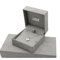 Boîte à bijoux de luxe écologique en matériaux recyclés pour bagues, colliers, bracelets, montres avec fermeture magnétique, emballage rigide