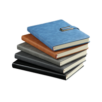 Belle A5 bureau d'affaires cahier journal et bloc-notes impression PP couverture matériel fil couture selle couture reliure