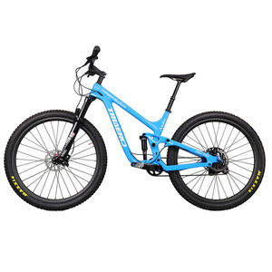 Bicicleta de Montaña ICAN de <span class=keywords><strong>27.5</strong></span> Pulgadas para Adultos, Suspensión de Fibra de Carbono, Una Velocidad, Disco, Súper Ligera, <span class=keywords><strong>MTB</strong></span> 29 de Carbono - Product Image 1