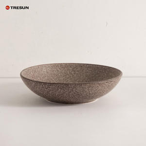 Juego de Vajilla de Cerámica de Diseño Nuevo y Premium, Platos y Tazones con Diseño Rústico Nórdico de Alta Calidad, Color Naranja, 4 Piezas, <span class=keywords><strong>Regalo</strong></span> Empresarial - Product Image 4