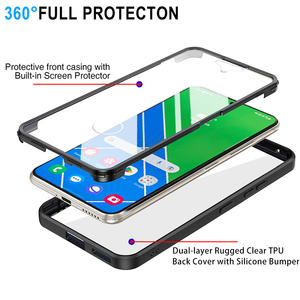 สําหรับ<span class=keywords><strong>Samsung</strong></span> Galaxy S23 S21 <span class=keywords><strong>FE</strong></span> 5G <span class=keywords><strong>S30</strong></span> Ultra PlusกลับCoque Soft TPUกันกระแทก 360 ฝาครอบเต็ม 2 ใน 1 หน้าจอโทรศัพท์กรณีผู้ผลิต - Product Image 2