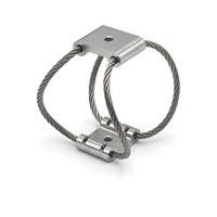 Stabilisateur de caméra pour photographie aérienne de précision Hoan GR5-38D-A pour hélicoptère et drone en acier inoxydable/aluminium