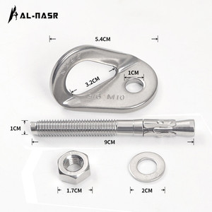Arnas 316 Stainless Steel Rock Peg Climbing Anchor 25Kn Load Capacity Outdoor Mountaineering Equipment - Product Image 2
