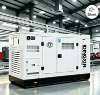 Leiser Dieselgenerator 15kVA 20kVA 25kVA 30kVA 40kVA 50kVA 3-Phasen-Generatorsatz
