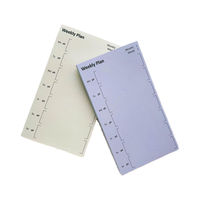 2025 impression personnalisée personnalisée planificateur mensuel quotidien bloc-notes feuilles détachables liste de tâches bloc-notes en papier mignon bloc-notes personnalisé