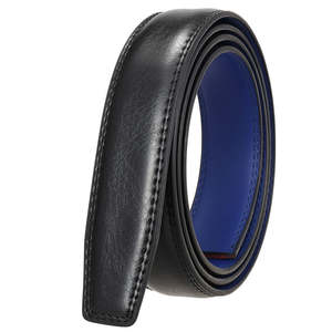 Cinturón de hombre al por mayor de alta calidad, cinturón con hebilla automática, cinturón de hombre sin cabeza de piel de vaca con tira - Product Image 4