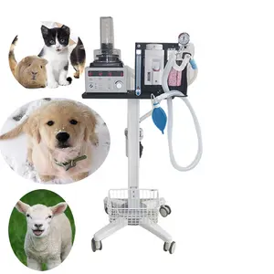 AMDA300V5-máquina respiradora de anestesia veterinaria, dispositivo de respiración ajustable con pantalla LCD, OEM/ODM, precio de fabricación